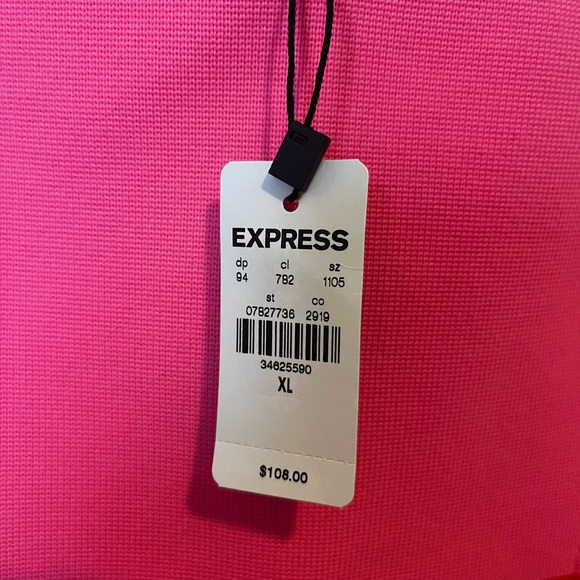 NWT express colorblock fitted dress. Never worn - Picture 4 of 6